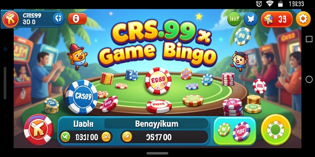 Tampilan gameplay seru dari CRS99 yang memanjakan pemain Bingo.