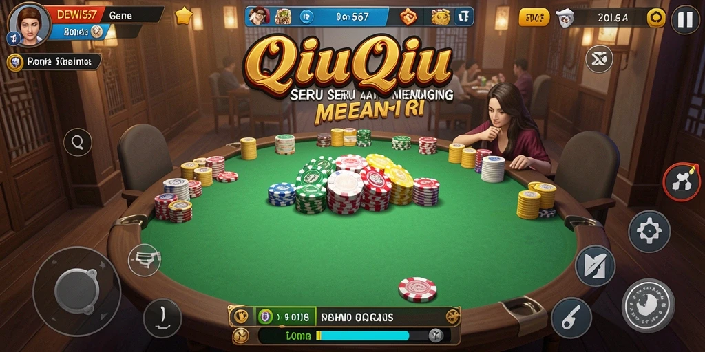 Tampilan gameplay seru dalam DEWI567 yang menantang.