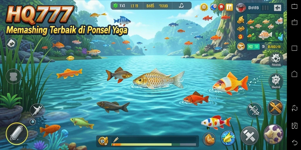 Tangkapan ikan besar dan grafik memukau dalam HQ777.