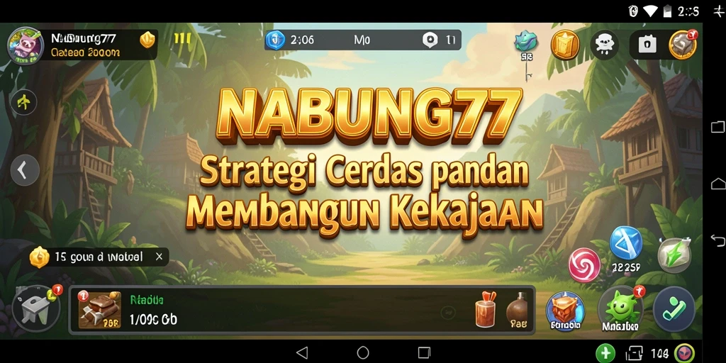 Tampilan gameplay menarik dari NABUNG77 menampilkan strategi investasi yang mendalam.