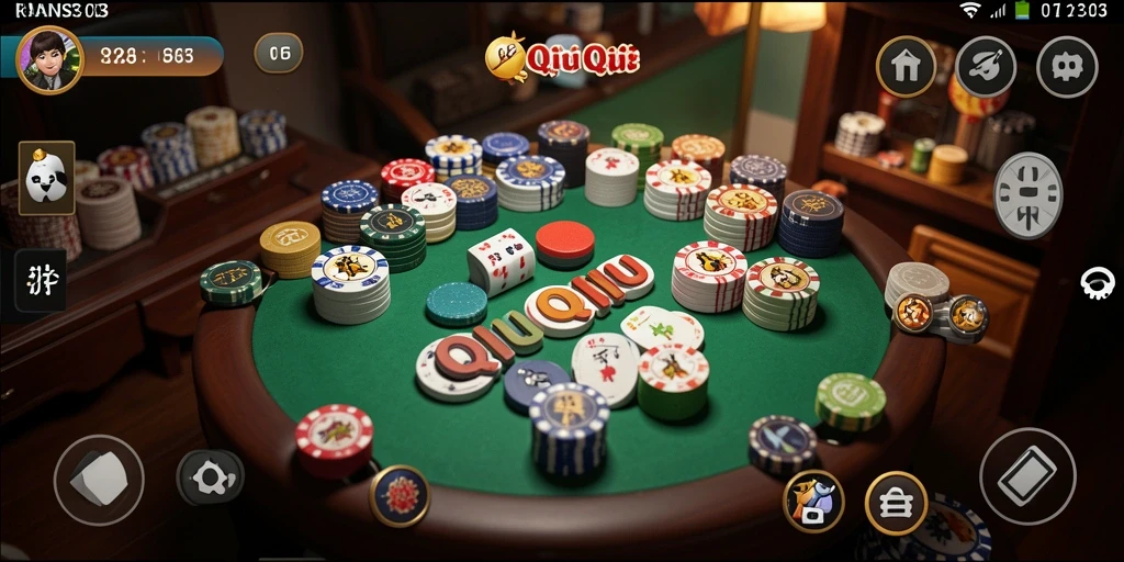 Tampilan menarik dalam gameplay QiuQiu RANS303.