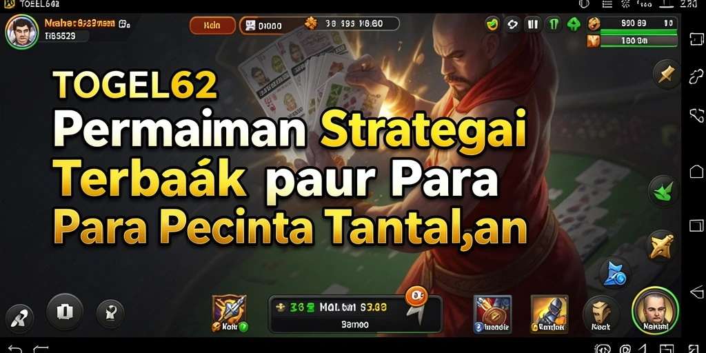 Tangkapan layar gameplay TOGEL62 menampilkan aksi strategi dan perencanaan yang intens.
