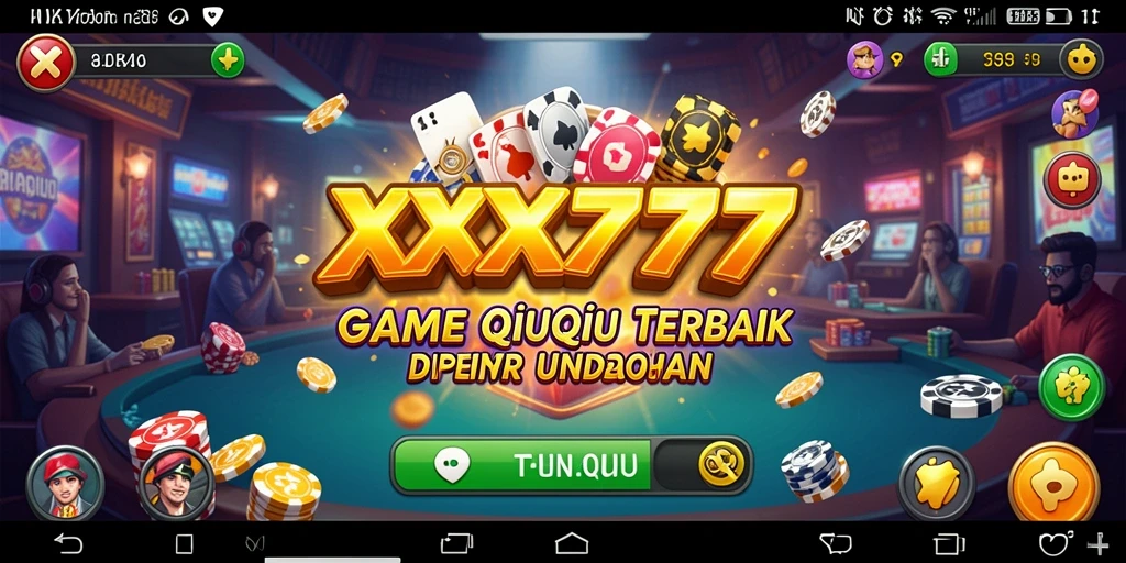 Tampilan gameplay seru dari XXX777 yang menarik.